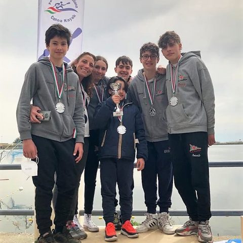 Canoa Polo Coppa Italia Under 14 Bacoli squadra Posillipo