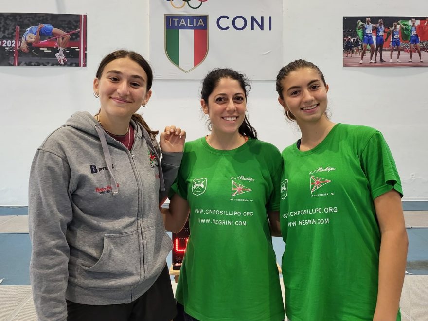 Giulia Rosiello - Erica Ragone - Francesca Cuomo - Azzurrini Formia SETT 2022