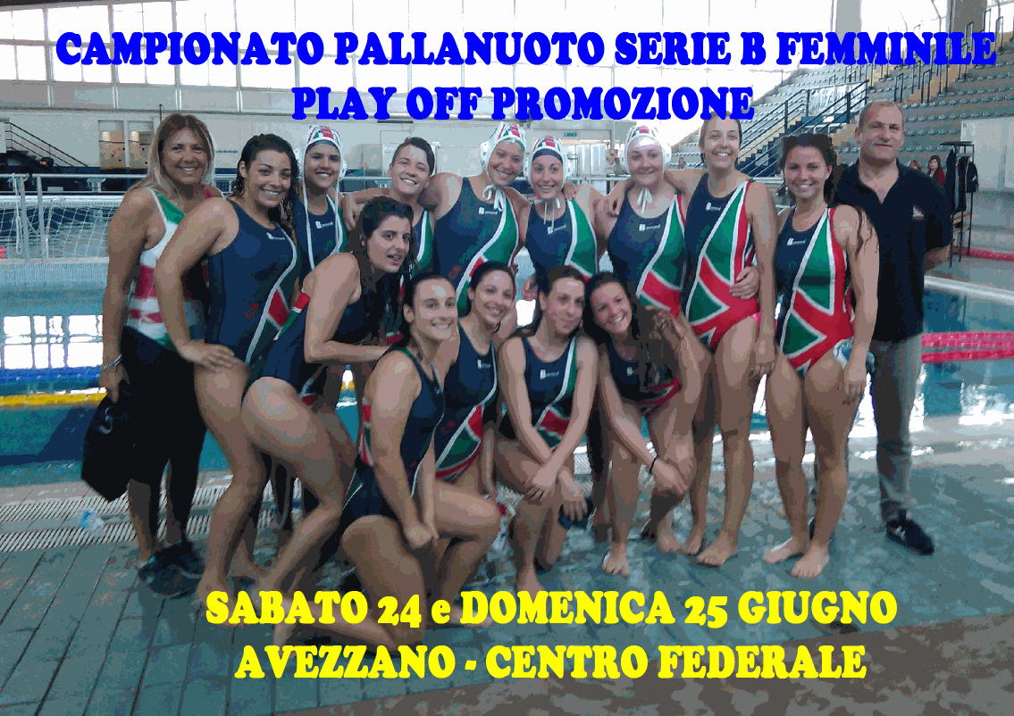 PALLANUOTO: PLAY OFF PROMOZIONE SERIE B FEMMINILE – Circolo Nautico ...