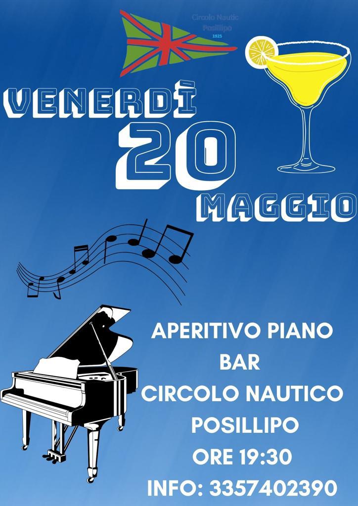 Aperitivo piano bar venerdi maggio 2022