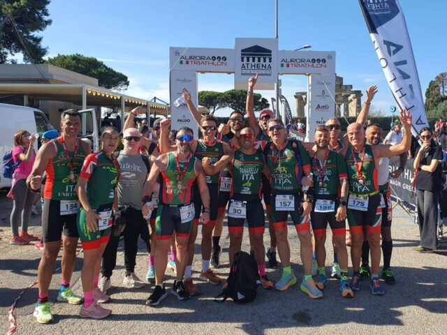 TRIATHLON: HARDSKIN ATHENA DUATHLON, OTTIMA PRESTAZIONE DEL C.N. POSILLIPO