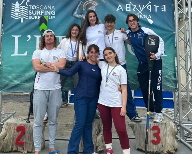 CANOA SUP: SECONDA TAPPA DEL CAMPIONATO ITALIANO FISSW – PASQUA DI EMOZIONI PER IL POSILLIPO ALL’ETRUSCA SUP RACE