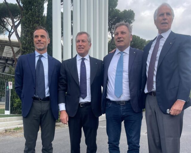 PINO PORZIO NELLA WALK OF FAME DELLO SPORT ITALIANO