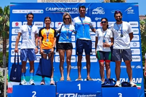 MEDAGLIA DI BRONZO AI CAMPIONATI ITALIANI DI AQUATHLON PER SARA COPPOLA