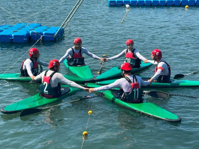 ARGENTO TRICOLORE PER I NOSTRI JUNIOR DI CANOA POLO
