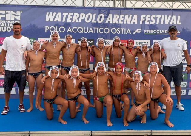 PALLANUOTO, UNDER 12 QUALIFICATA AI QUARTI DI FINALE
