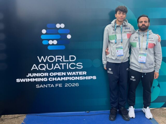 NUOTO, LA STAFFETTA ITALIANA CON ALDO DEL GIUDICE CHIUDE AL QUARTO POSTO MONDIALE