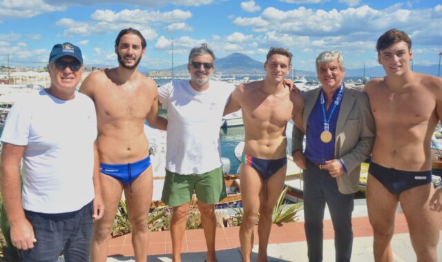 PALLANUOTO, IL PRESIDENTE POSTIGLIONE INCONTRA I MEDAGLIATI DEI GIOCHI DEL MEDITERRANEO
