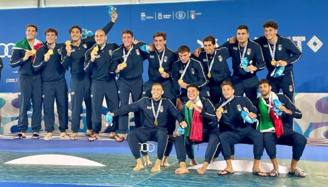 PALLANUOTO, IZZO E BALZARINI ORO AI GIOCHI DEL MEDITERRANEO COL SETTEBELLO